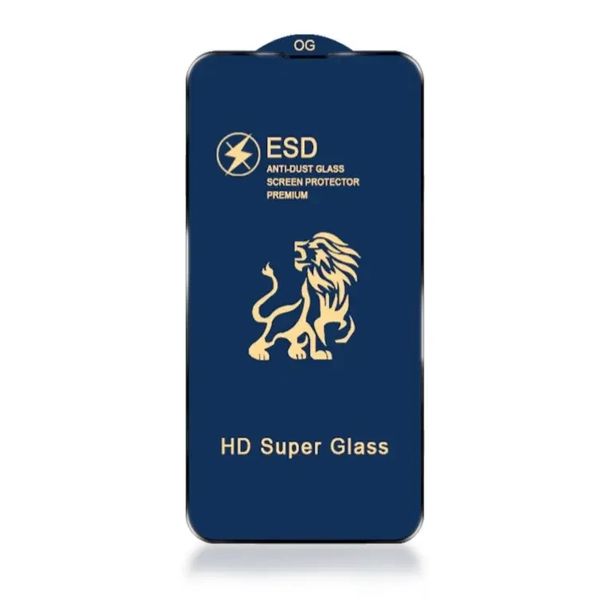 Захисне скло DK Full Glue ESD Anti-Dust для Apple iPhone 14 Pro (black) 014916-062 фото