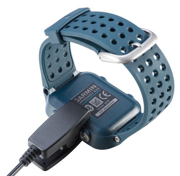Зарядний пристрій 2 шт CDK для Garmin Approach S20 | кабель прищіпка (1m) USB (014448) (black) 022811-124 фото