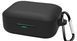 Чохол для Realme Buds Air 7 | Silicone Candy Friendly з карабіном (black) 021644-064 фото 1