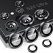 Захисне скло на камеру DK Lens Metal Ring Eagle Eye для Samsung Galaxy S24 Ultra (S928) (black) 017529-062 фото 1