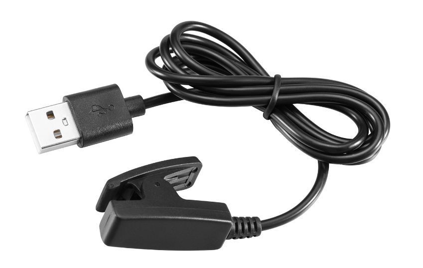 Зарядний пристрій 2 шт CDK для Garmin Approach S20 | кабель прищіпка (1m) USB (014448) (black) 022811-124 фото