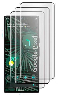 Защитное стекло 3шт CDK для Google Pixel 7 Pro | 3D Full Glue (017826) (black) 020770-062 фото