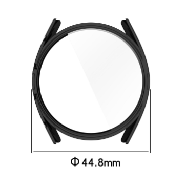 Чехол-накладка DK Пластик Gloss Glass Full Cover для Xiaomi Watch S2 42mm (black) 016255-124 фото