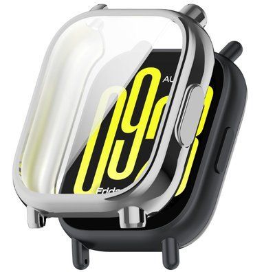 Чехол-накладка DK для Xiaomi Redmi Watch 5 Active | Silicone Face Case (018471) (silver) 018471-227 фото