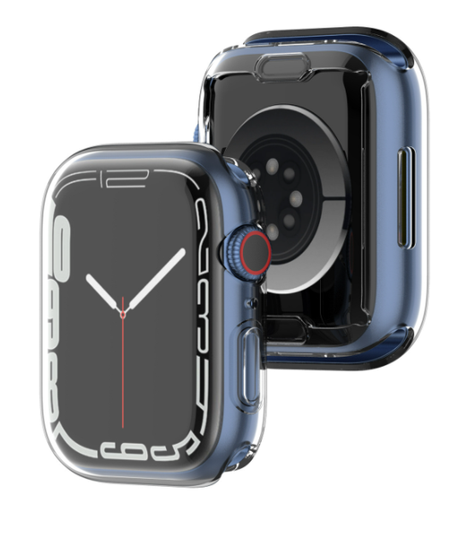Чехол-накладка DK Silicone Face Case для Apple Watch 45mm (clear) 013549-936 фото