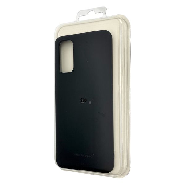 Чохол-накладка Silicone Hana Molan Cano для Samsung Galaxy S20 (SM-G980) (black) 010002-076 фото