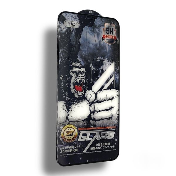 Захисне скло DK Full Glue 3D MO King Kong для Apple iPhone XR / 11 (black) 016130-062 фото