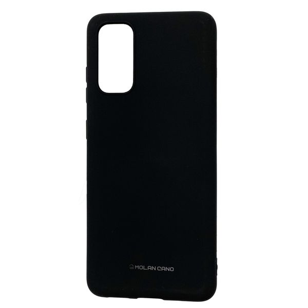 Чехол-накладка Silicone Hana Molan Cano для Samsung Galaxy S20 (SM-G980) (black) 010002-076 фото