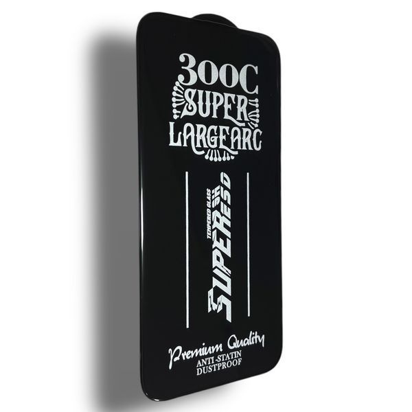 Защитное стекло 3шт CDK для Apple iPhone 13 Pro | 300C Large Arc Full Glue (018414) (black) 022347-062 фото