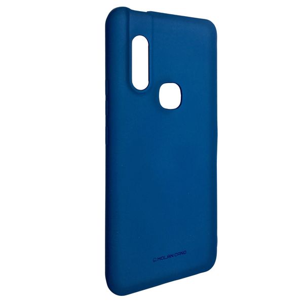 Чохол-накладка Silicone Hana Molan Cano для Vivo V15 / S1 (blue) 08928-077 фото