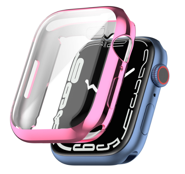 Чехол-накладка DK Silicone Face Case для Apple Watch 40mm (pink rose) 08977-004 фото