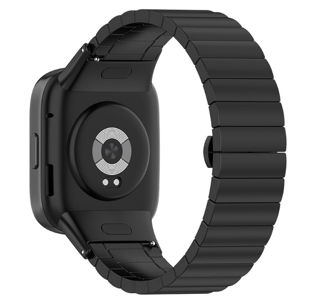 Ремінець DK Metal Fitlink Steel Watch Band для Xiaomi Redmi Watch 3 (015833) (black) 015833-124 фото
