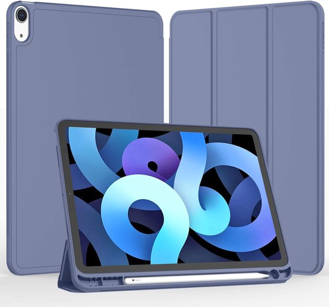 Чехол-книжка CDK Эко-кожа силикон Smart Case Слот Стилус для Apple iPad Air 10.9" 4gen 2020 (015026) (lavender 015027-032 фото