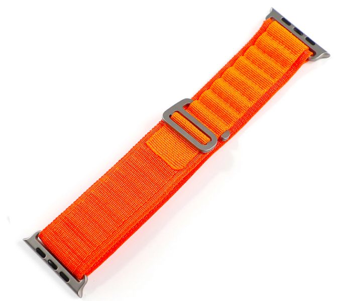 Ремінець CDK для Apple Watch 42 mm (Series 10) | Polyester Alpine Loop (015586) (orange) 018036-123 фото