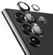 Захисне скло на камеру DK Lens Metal Ring Eagle Eye для Samsung Galaxy S22 Ultra 5G (S908) (black) 015709-062 фото 2
