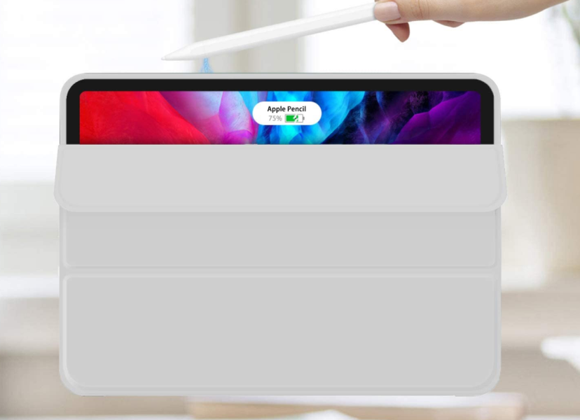 Чехол-книжка CDK Эко-кожа силикон Smart Case Слот Стилус для Apple iPad Pro 11" 1gen 2018 (011190) (grey) 014809-040 фото