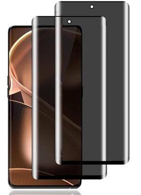 Захисне скло 2 шт CDK для Xiaomi 12 Pro/12S Pro | 3D Антишпион Full Cover (021856) (black) 021857-062 фото