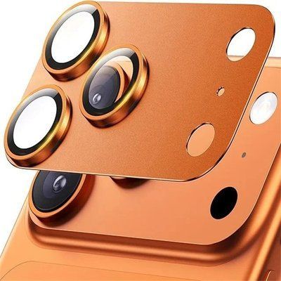 Захисне скло DK для Apple iPhone 17 Pro | на камеру Metal Armor (023230) (orange) 023230-123 фото