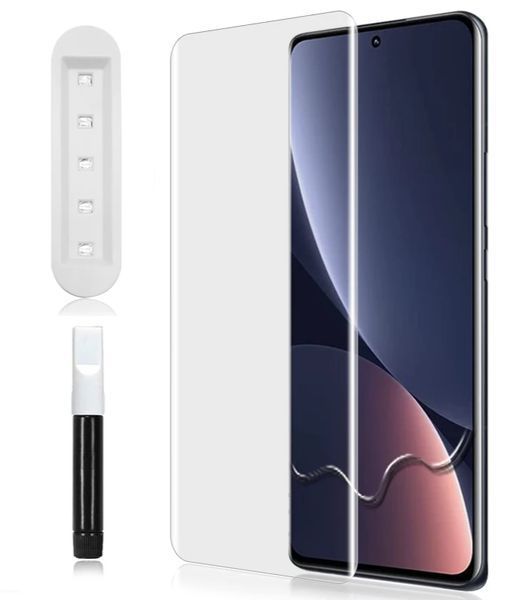 Защитное стекло 2шт CDK для Oppo Reno11 | UV Curved (015456) (clear) 018729-063 фото