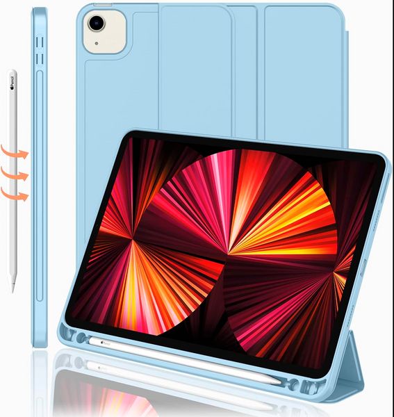 Чехол-книжка CDK Эко-кожа силикон Smart Case Слот Стилус для Apple iPad Air 10.9" 4gen 2020 (011190) (white 013746-927 фото