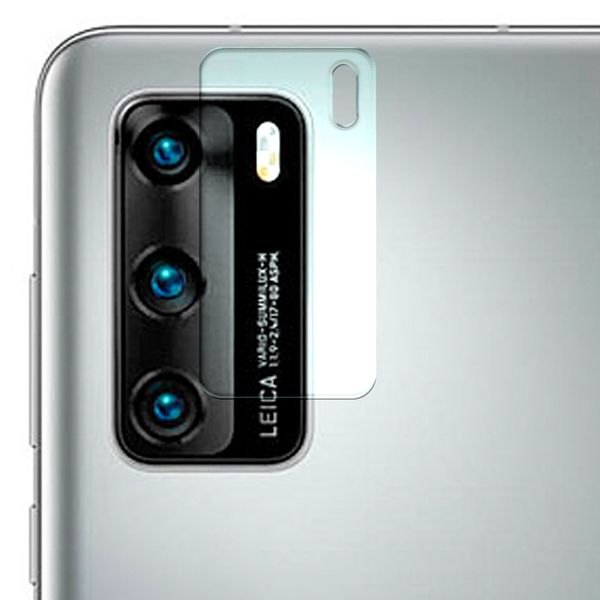 Захисне скло на камеру Flex Clear Glass для Huawei P40 (clear) 010230-063 фото
