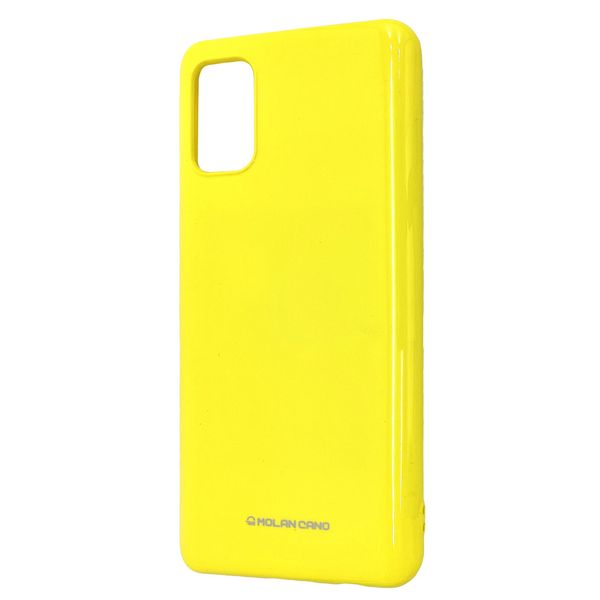 Чохол-накладка Silicone Molan Cano Jelly Case для Samsung A41 / A415 (yellow) 010537-147 фото