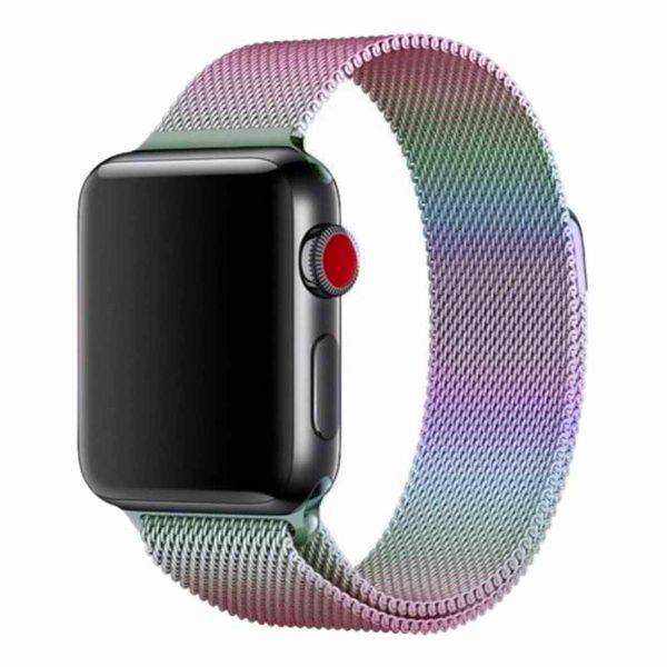 Ремешок CDK для Apple Watch 40mm (Series 4 / 5 / 6 / SE1 / SE2) | Металл Milanese Loop (05526) (chameleon) 018049-329 фото