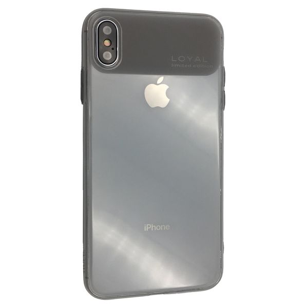 Чехол-накладка DK силикон Hoco Loyal для Apple iPhone XS Max (dark) 07862-771 фото