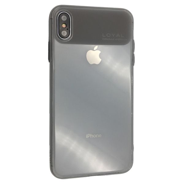 Накладка силікон Hoco Loyal для Apple iPhone XS Max (dark) 07862-771 фото