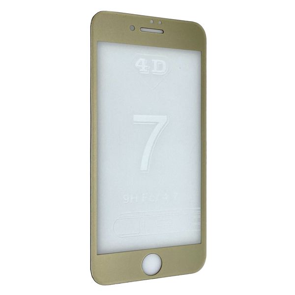 Защитное стекло DK 4D Full Glue для Apple iPhone 7 / 8 / SE (gold) 05974-723 фото