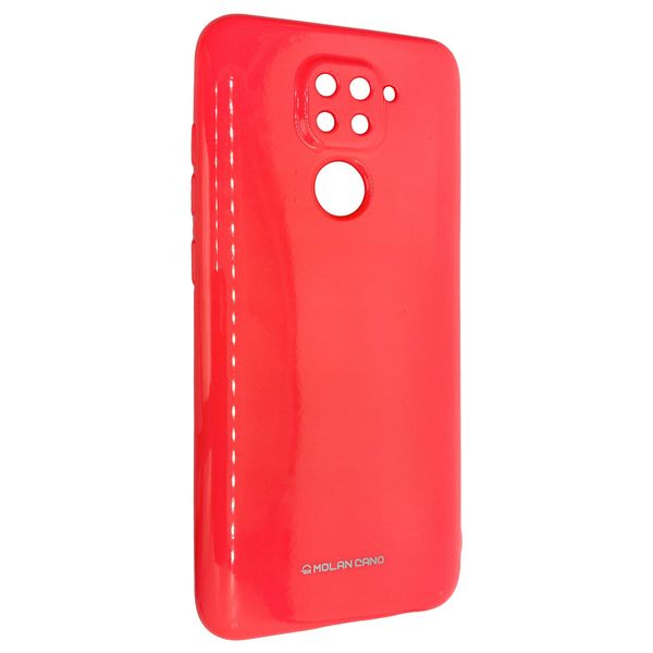 Чохол-накладка Silicone Molan Cano Jelly Case для Xiaomi Redmi Note 9 (pink) 010388-106 фото