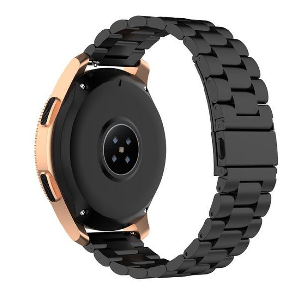 Ремінець CDK для OnePlus Watch 2 | 22mm Metal Fitlink Steel Watch Band (012874) (black) 019119-124 фото