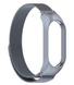 Ремінець DK Metal Milanese Loop Magnetic для Xiaomi Mi Band 7 (grey) 015135-385 фото 2