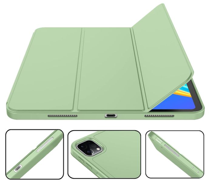 Чехол-книжка CDK для Apple iPad Air 11" M2 2024 Эко-кожа силикон Smart Case Слот Стилус (011190) (light green) 017804-070 фото