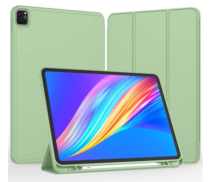 Чехол-книжка CDK для Apple iPad Air 11" M2 2024 Эко-кожа силикон Smart Case Слот Стилус (011190) (light green) 017804-070 фото