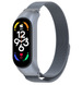 Ремешок DK Metal Milanese Loop Magnetic для Xiaomi Mi Band 7 (grey) 015135-385 фото 1