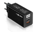 Зарядное устройство Travel Charger GaN PD+QC3.0 65W USB / Type-C (BK378) (black) 014505-115 фото 2