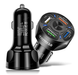 Автомобільний Зарядний Пристрій Qualcomm 4USB Quick Charge 3.0 35W (BK-358) (black) 011683-115 фото 1