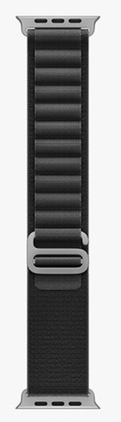 Ремінець DK Polyester Alpine Loop для Apple Watch 42 / 44 / 45 / 49 mm (black) 015586-124 фото