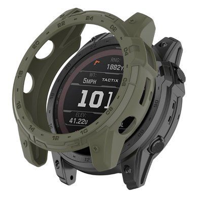 Чехол-бампер CDK Силикон Outlines для Garmin Tactix 7 Pro (015830) (green) 018103-133 фото