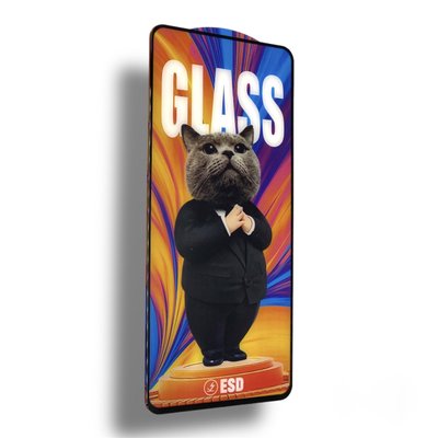 Защитное стекло DK Full Glue Cat ESD Anti-Dust для Samsung Galaxy A71 (A715) (016198) (black) 016198-062 фото