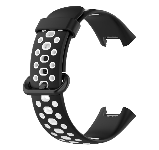 Ремінець CDK Silicone Sport Band Nike для Xiaomi Redmi Watch 2 (013577) (black / white) 013579-987 фото