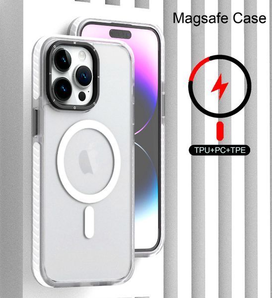Чохол для Apple iPhone 12/12 Pro | MagSafe Composite Matte (clear) 018485-114 фото