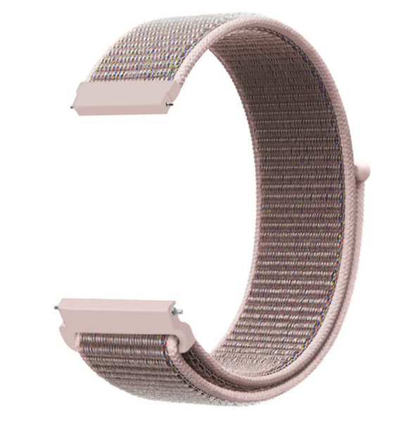 Ремешок CDK Nylon Sport Loop 20mm для Samsung Galaxy Watch (R810 / R815) 42mm (012415) (pink sand) 012475-158 фото