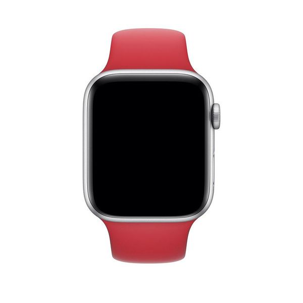 Ремешок CDK для Apple Watch 46mm (Series 10) | M / L Silicone Sport Band (05531) (red) 018059-126 фото