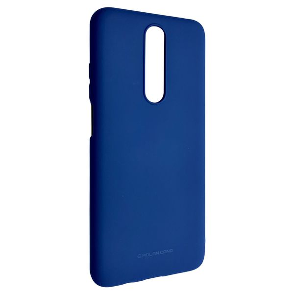 Чохол-накладка Silicone Hana Molan Cano для Xiaomi Redmi K30 / Poco X2 / Mi 10T (blue) 09968-077 фото