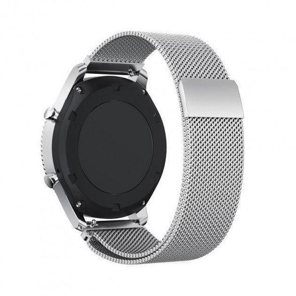Ремешок CDK для Garmin Vivomove 3 | 20mm Metal Milanese Loop Magnetic (09649) (silver) 011784-227 фото