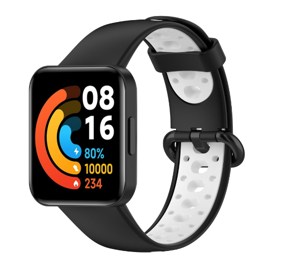 Ремешок CDK Silicone Sport Band Nike для Xiaomi Redmi Watch 2 (013577) (black / white) 013579-987 фото
