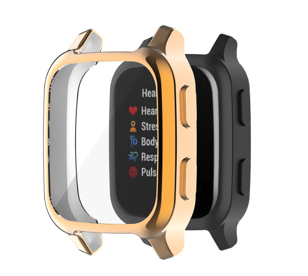 Чехол-накладка DK Silicone Face Case для Garmin Venu Sq / Sq Music (012429) (rose gold) 012429-229 фото