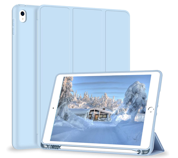 Чехол-книжка DK Эко-кожа силикон Smart Case Слот Стилус для Apple iPad Pro 10.5" 2gen 2017 (014900) (white 014900-034 фото